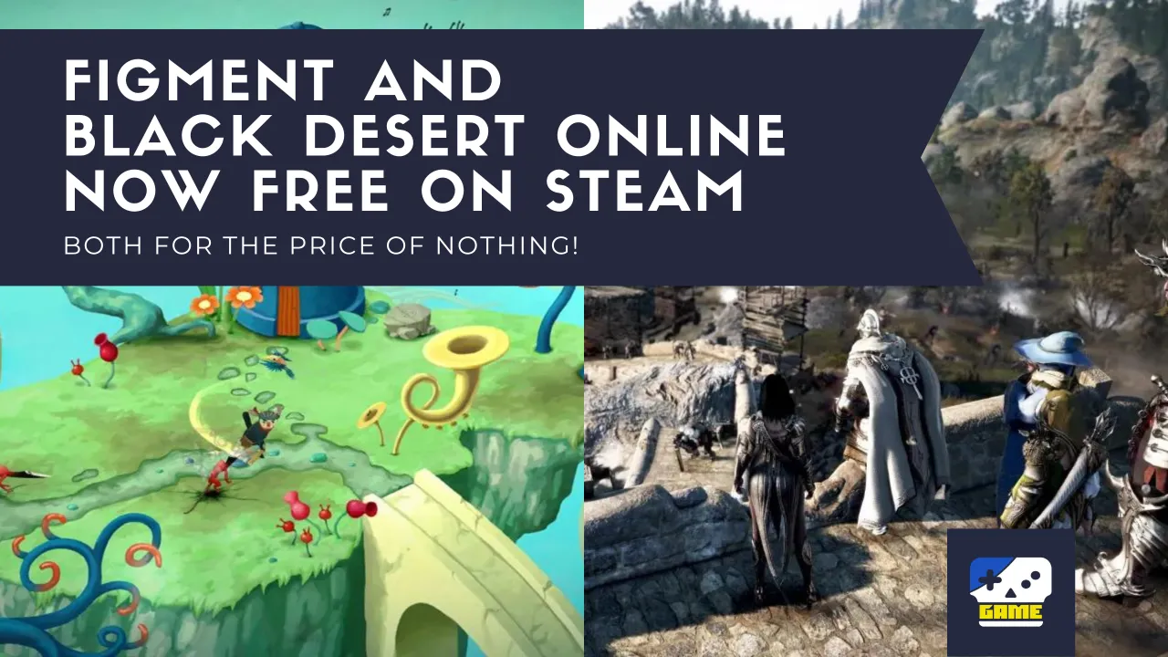 Figment and Black Desert Online Now Free on Steam