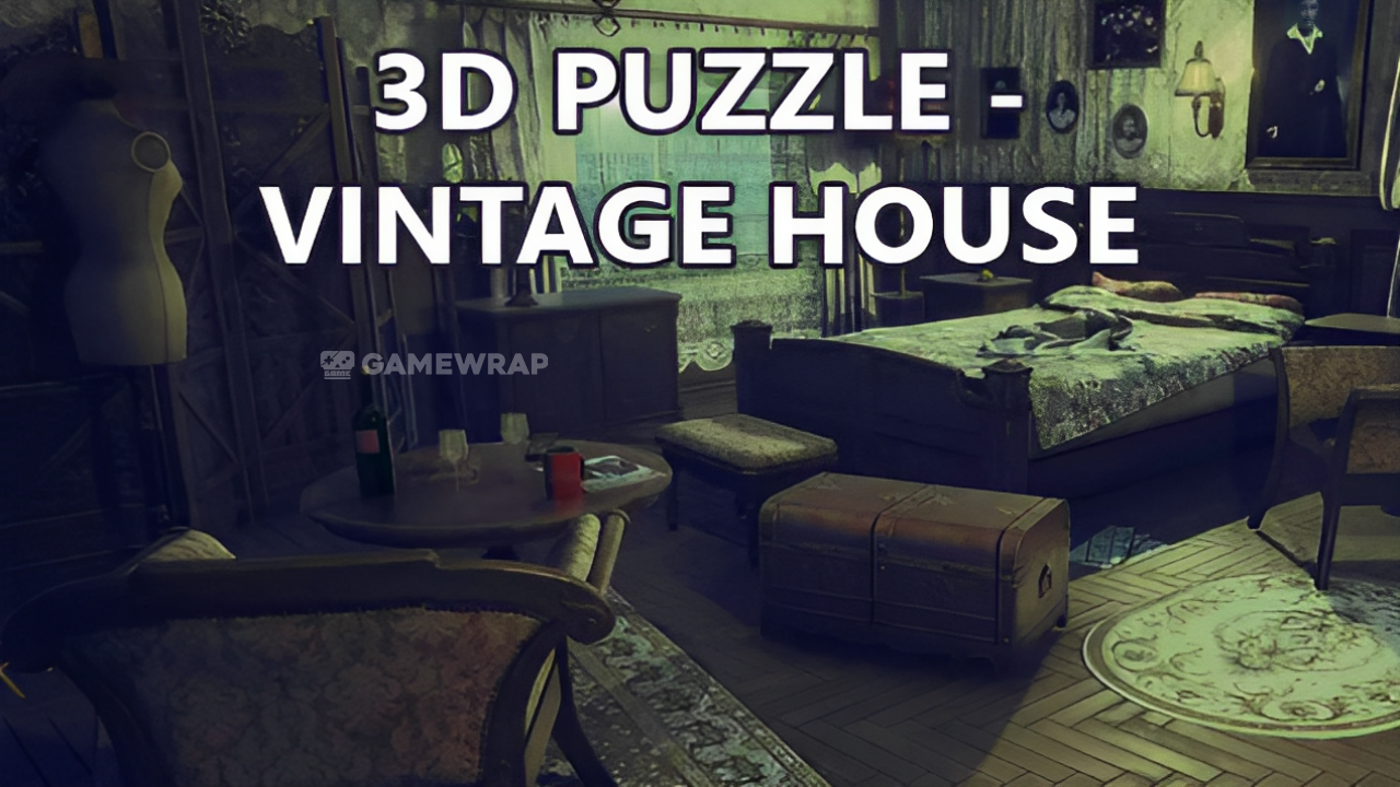 3D PUZZLE - Vintage House